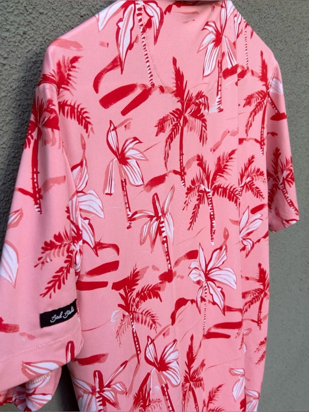 Bad Birdie Ricky Rose Golf Polo Core Performance Men's Size S - Picture 7 of 9